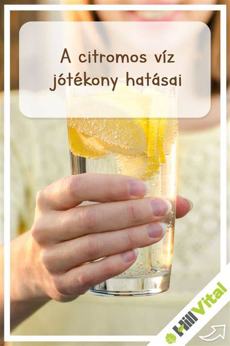 Infografika: Citromos víz hatásai a szervezetre