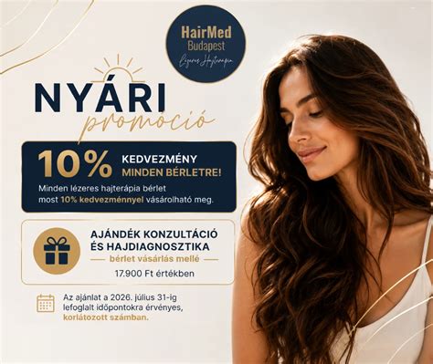 HairMed Regeneratív Hajterápiás Programok diagramja