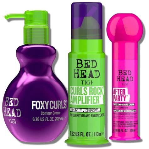 Készletkép a Bed Head Curls Rock Amplifier és más TIGI termékek összehasonlításáról