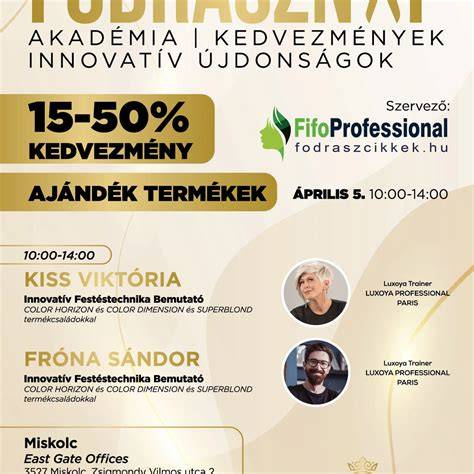 Infografika a Fodrászkellék Szaküzlet kínálatáról: professzionális termékek = fodrászati, kozmetikai, masszázskellékek
