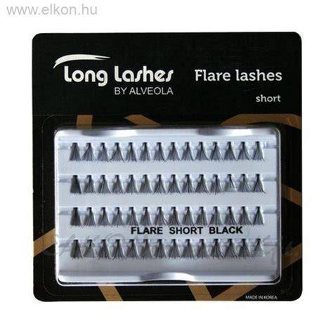 A Long Lashes tincses műszempillák vizuális bemutatása