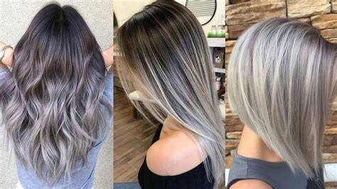Balayage technika részletes rajza: ecseteléssel, söprögető mozdulat