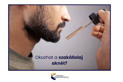 szakállolaj összetevőinek vizualizáció