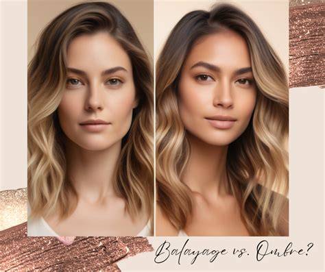 Infografika: Ombre vs Balayage alapelvek és tippek