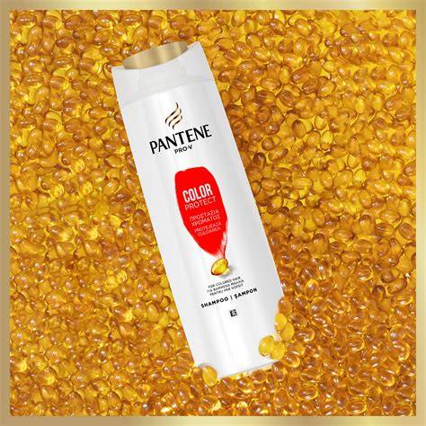 A Pantene Color Protect balzsam színmegőrző grafika