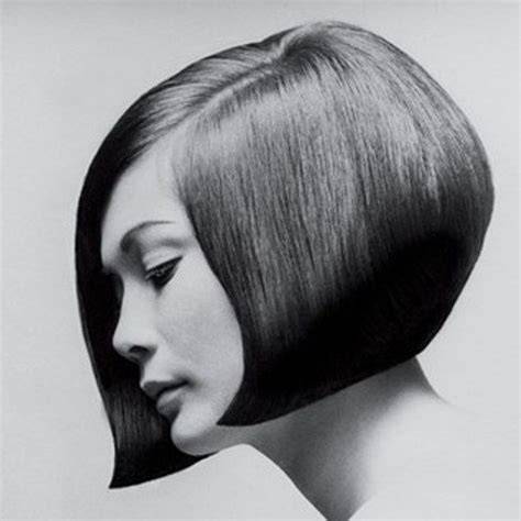 Vidal Sassoon ikonikus bubi frizura archív kép