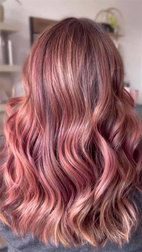 Rose gold mix: arany-lila keverék vizuálisan