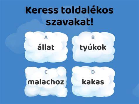 Sokféle toldalék és trimmelő