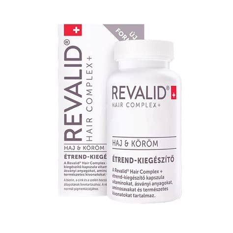 Infografika: Revalid Hair Complex+ összetevőinek egymásra hatása