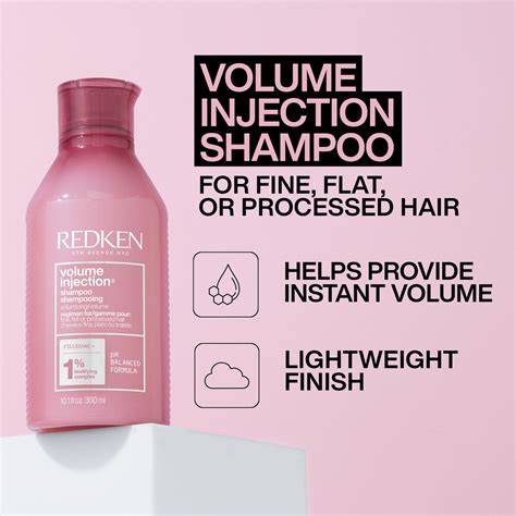Redken Volume Injection sampon és Batiste Dry Shampoo