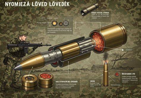 hatalmas lövedék- és toronydiagram
