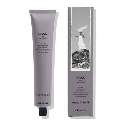 Davines Mask Vibrachrom 55.0 termékfotó és használati illusztráció