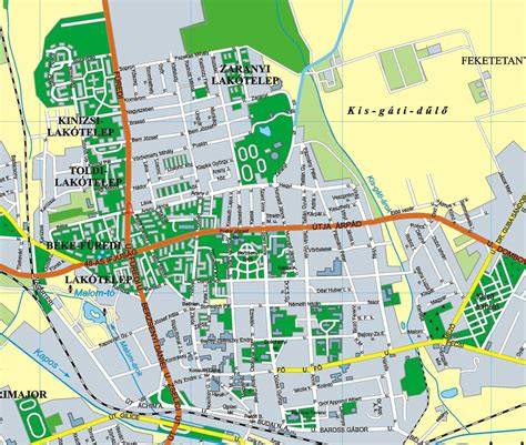 Térkép: Kaposvár és környéke - szalonok elérhetőségei