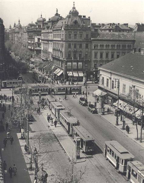 Budapest belvárosi tengelye: Kossuth utca és Rákóczi út 1970-80-as évek