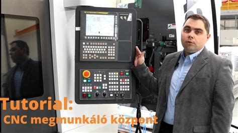 Modern CNC megmunkáló központ