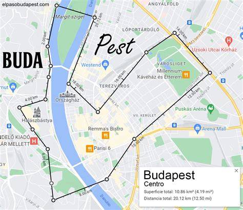 Map: Budapesti fodrászatok eloszlása