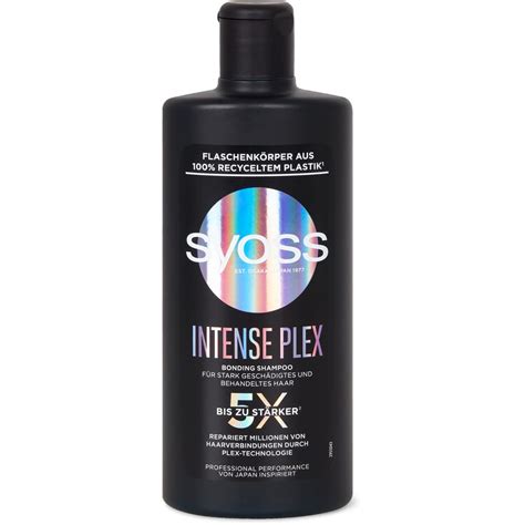 A Syoss Intense Plex hajbalzsam csomagolása
