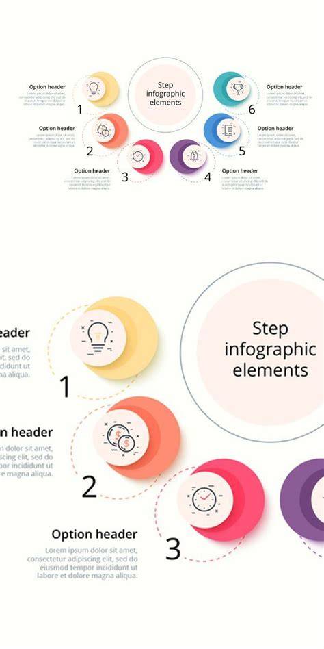 infographic: lépések részletesen