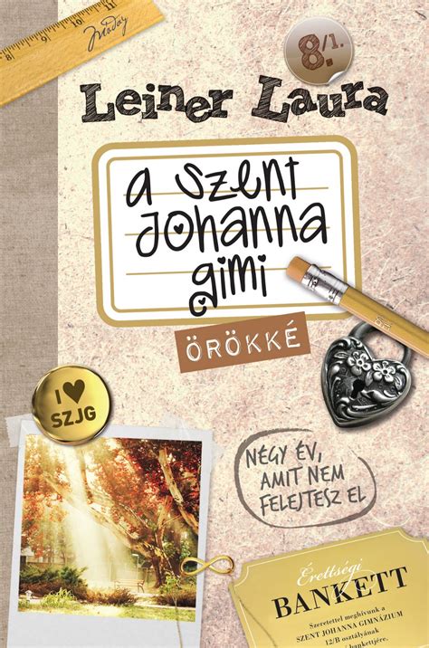 A Szent Johanna Gimi könyvsorozat borítói