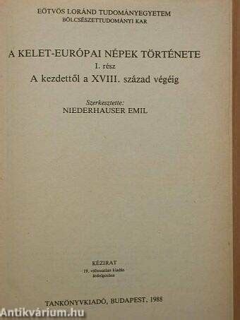 Európai népek elterjedési térképe