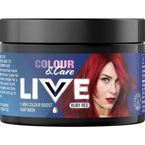 Live Color & Care 5 Min Color Boost maszk használat közben