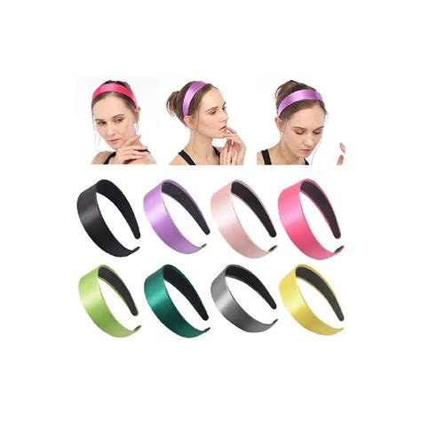 Szatén hajpántok különböző színekben