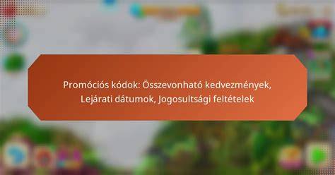 Tagolt grafika: Promóciós feltételek és időtartam