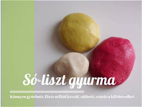 Infografika: Gyurma receptek összehasonlítása és száradási idő