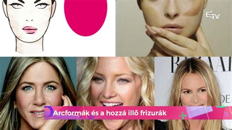 Arcformák és hozzájuk illő frufru