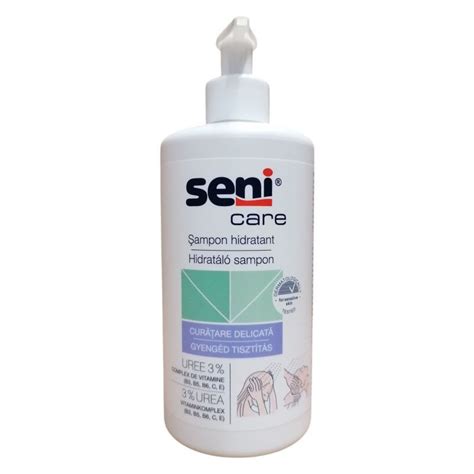 Seni Care Hidratáló Sampon 500ml pumpás flakonban