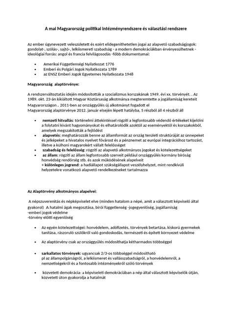 Illusztráció: kapcsolatmérők és választási következmények