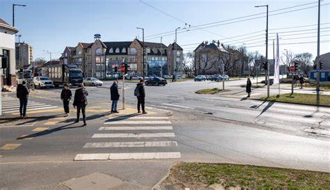 Infografika: Debrecen fodrászatok elhelyezkedése Erzsébet utca környékén