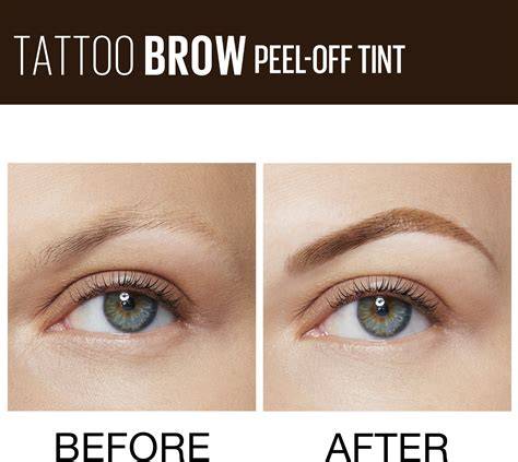 Infografika: Brow Tint gél működési elve és eredmény
