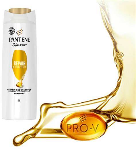 Pantene Pro-V összetevő hatás vizuálisan