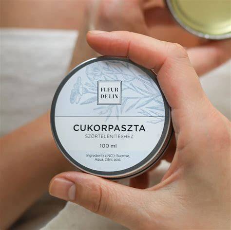 cukorpaszta alkalmazása kézzel