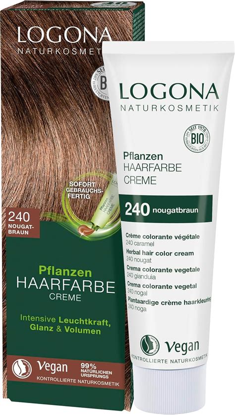 Logona Color Cream Hajfesték Rezszőke színminta