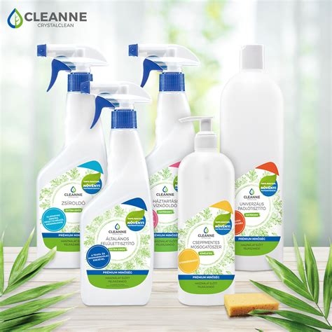 Környezetbarát tisztítószerek