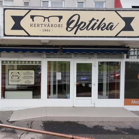 Martintelepi kertvárosi optika Miskolc központjában