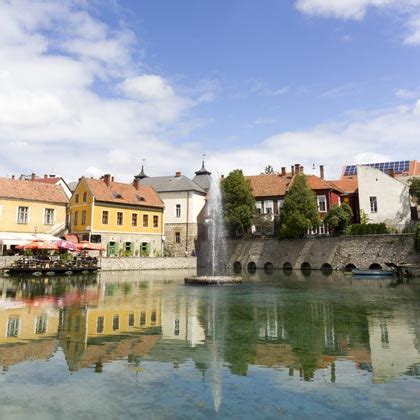 Tapolca városának képe