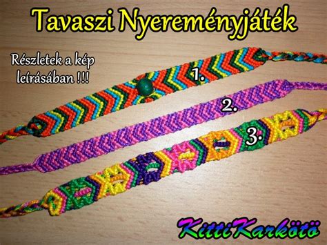 Indián tincses karkötő minták