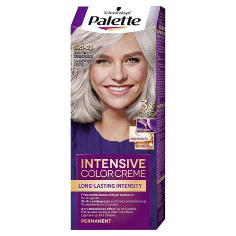 Infografika: Palette Intensive Color Creme működési schematicája (kapacitás, pigmentzárás, ápoló rendszer