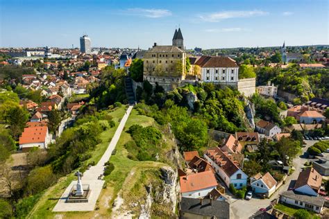 Veszprém város látképe