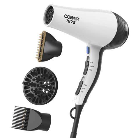 Conair Ion Shine 1875 termékfotó és tartozékok
