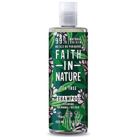 Faith in Nature teafaolajos sampon ábrázolása