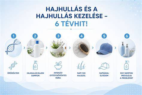 Infografika: hajhullás okai és megoldási lépések