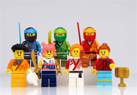 A LEGO Ninjago csapat tagjai