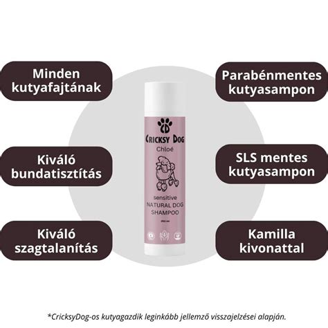Illusztráció a kutyasampon összetevőiről