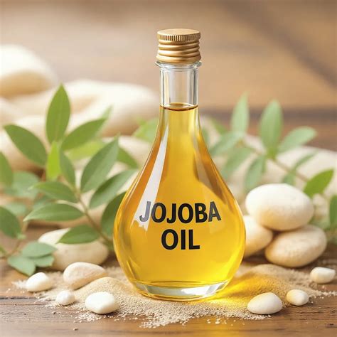 Jojobaolaj egyedi textúrája vizuális összehasonlításban
