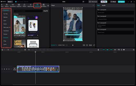 CapCut Web workflow részletező infografika