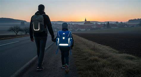 kiterített színskála és fényvisszaverő elemek